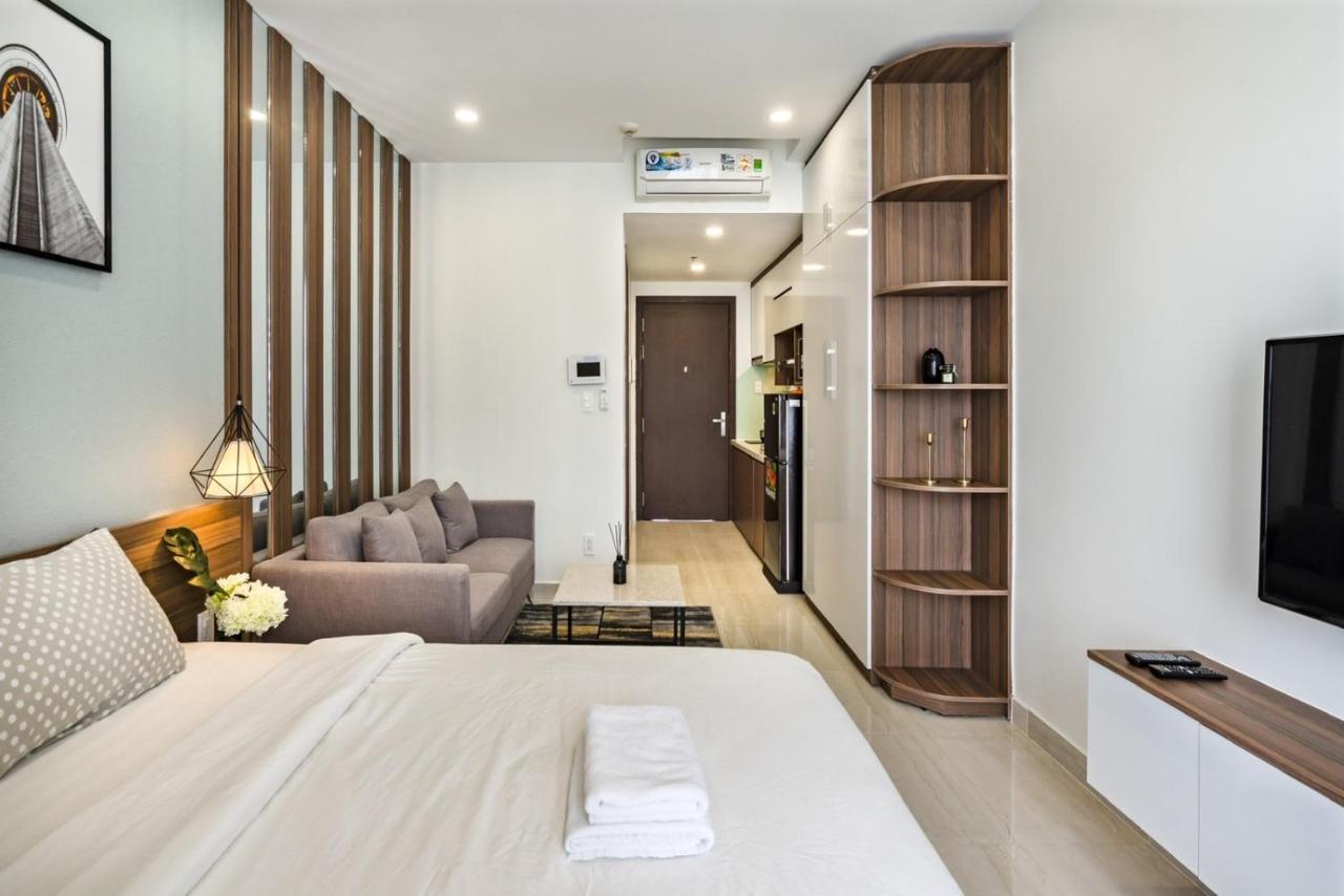 Genius Apartment River Gate Center Ho Či Minovo Město Exteriér fotografie